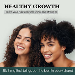 Joyhabit bonnet soie reglable – s'adapte à toutes tailles et tous les types de cheveux.
