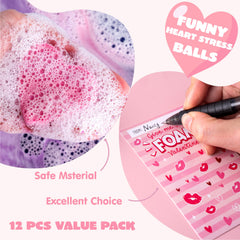 JOYIN bombe-bain cœur violet U R COOL – parfum raisin, douceur réconfortante