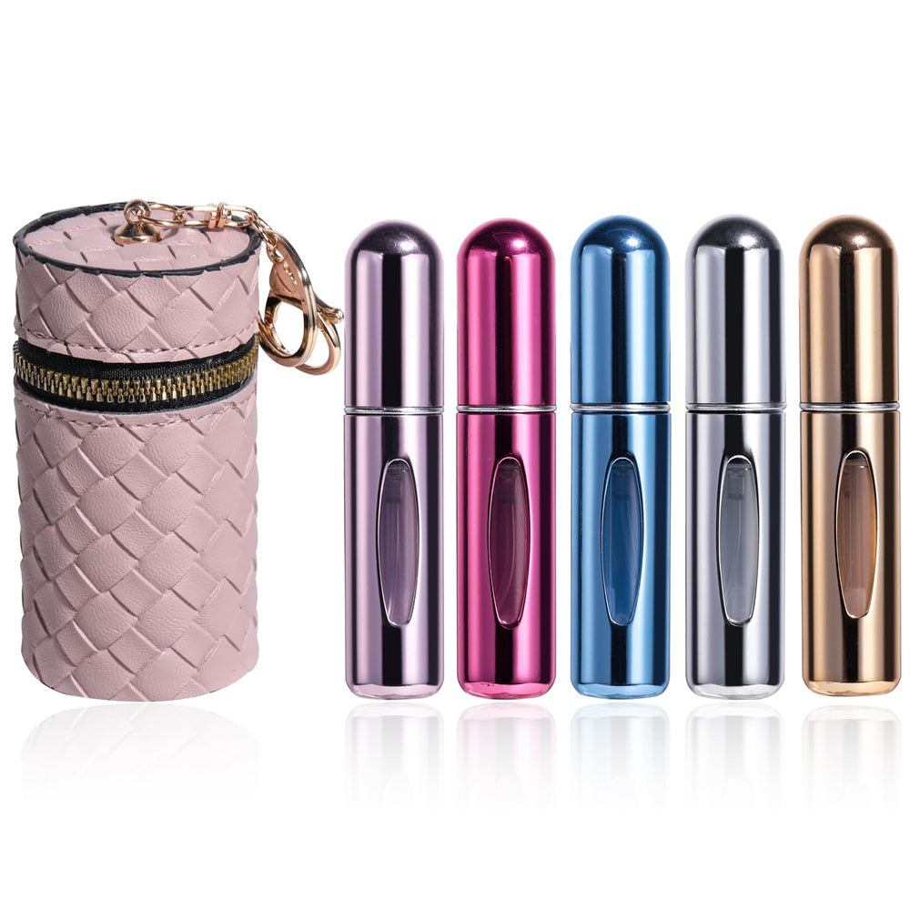 JPNK mini-atomiseur parfum portable 5 ml, pratique pour les voyages.