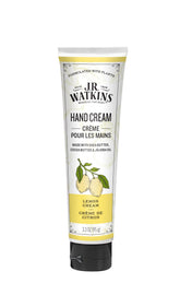 Crème Mains J.R. Watkins citron en flacon, hydratation légère et agréable