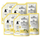 Gel mains J.R. Watkins – remplissage poche citron: recharge économique pour votre distributeur