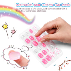 Ongles Jsiallye enfants – adhésion sécurisée sans colle nocive.