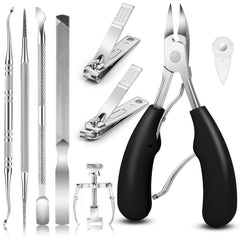 JTIEO coupe-ongles pour orteils, coupe nette des ongles épais.