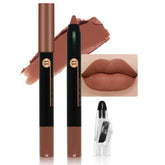 JUAAZIN Crayon Lèvres Nude Brun Matte pour tenue longue durée.
