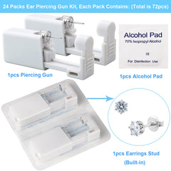 Judero perceur oreille jetable 24pcs hygiène assurée