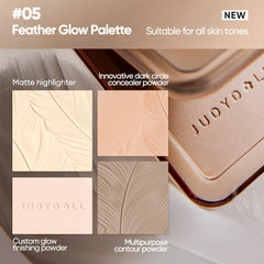Palette Judydoll, lumière-plume 02, définition des points lumineux
