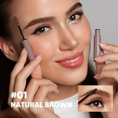 Teinte naturelle sur les sourcils avec JUDYDOLL et texture légère.