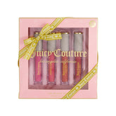 Juicy Couture Gloss ensemble 4-pack brillant pour un fini miroir.