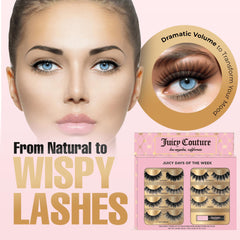 Cils Juicy Couture naturel avec effet subtil, utilisation quotidienne.