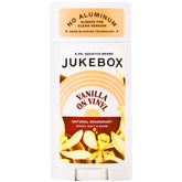 JUKEBOX Déodorant femme, bouteille vanille sur vinyle, parfum durable et subtil
