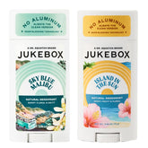 JUKEBOX Déodorant Sky Blue Malibu, bouteille fraîche pour toute la journée.