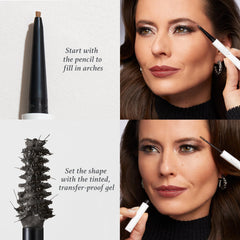 Julep Sourcils 101, tenue longue durée résistante à la sueur.