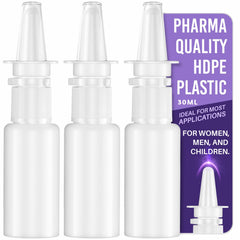 Bouteilles nasales JULLY! 30 ml, pratique pour maison et voyages.