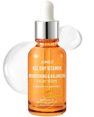Sérum JUMISO All Day dans sa bouteille, hydratant et lumineux.