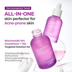 JUMISO Niacinamide 10% sérum : texture eau-gel non collante