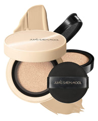 Jung Saem Mool Skin Nuder Cushion 23, recharge incluse, teint homogène toute la journée.