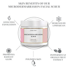 Juniper Aspen Microdermabrasion Scrub – pores profonds nettoyés, teint plus uniforme
