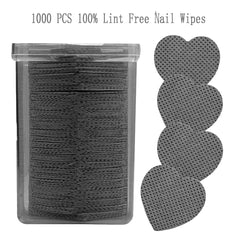 Lingettes Jusbuya en forme de cœur, format 1,9 x 1,9 po, douceur et absorption.