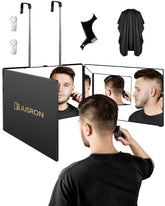 Miroir JUSRON à 360° pour se coiffer soi-même avec précision.