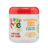 Just For Me Lait Cheveux Naturels – Bords lisses pour un fini soigné.