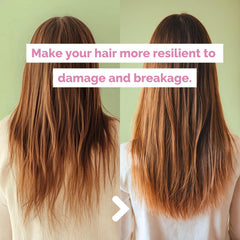 Just Nutritive Conditionneur – application sur cuir chevelu qui renforce les cheveux.