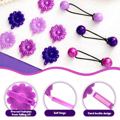 Boules décoratives Jutom pour cheveux, style rétro et charmant.