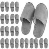 Chaussons Juvale jetables, confort coton pour invités.