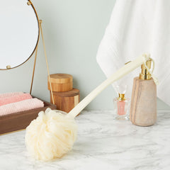 Juvale luffa douche gant exfoliant, accès facilité du corps