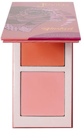 Juvia's Place Blushed Duo Blush two shades compact for natural, versatile flush.