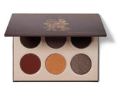 Juvia's Place The Chocolates palette cover with rich chocolate tones for bold looks