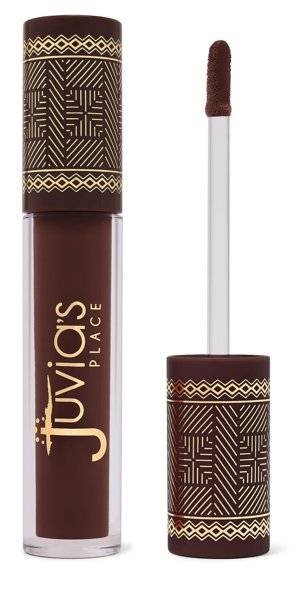 Juvia's Place Coffee Shop Lip Gloss Chocolate Drip – application douce et longue tenue.
