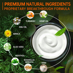 Formule associant arnica et curcuma, parfaite pour le soin ciblé.