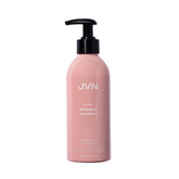 Shampoing JVN Revive en flacon, nettoyage en douceur pour cheveux abîmés et colorés.