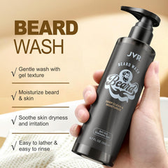 JVR Kit-entretien-barbe: solution complète pour soin quotidien et coiffage.