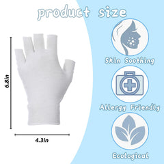 Lot de 12 paires Jxiwvl, gants blancs polyvalents.