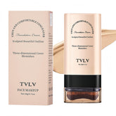 Concealer-stick JYOVQXF avec pinceau intégré pour application précise.