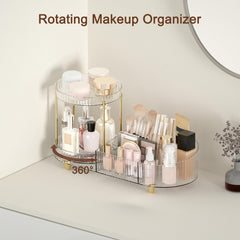Jywantful plateau rotatif pour parfums, accès rapide et rangement efficace.
