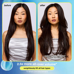 K18 AstroLift, tenue volume deux jours, cheveux restent légers et faciles à coiffer