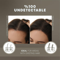 KAAL fibres capillaires, compatibles avec tous types de cheveux pour un effet plus épais.