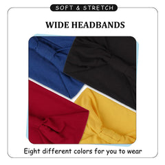 Bandeau Kachanaa large, extensible et antidérapant pour cheveux épais.