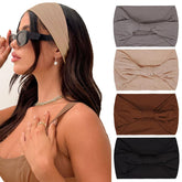 Bandeau Kachanaa large turban imprimé, confort durable pour le quotidien.