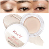 Kaely Crème Ombre Paupières Crème Brûlée, pot scintillant et couleur riche.