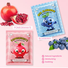 Masque visage Kaely fruits mangue : parfum fruité et hydratation agréable.