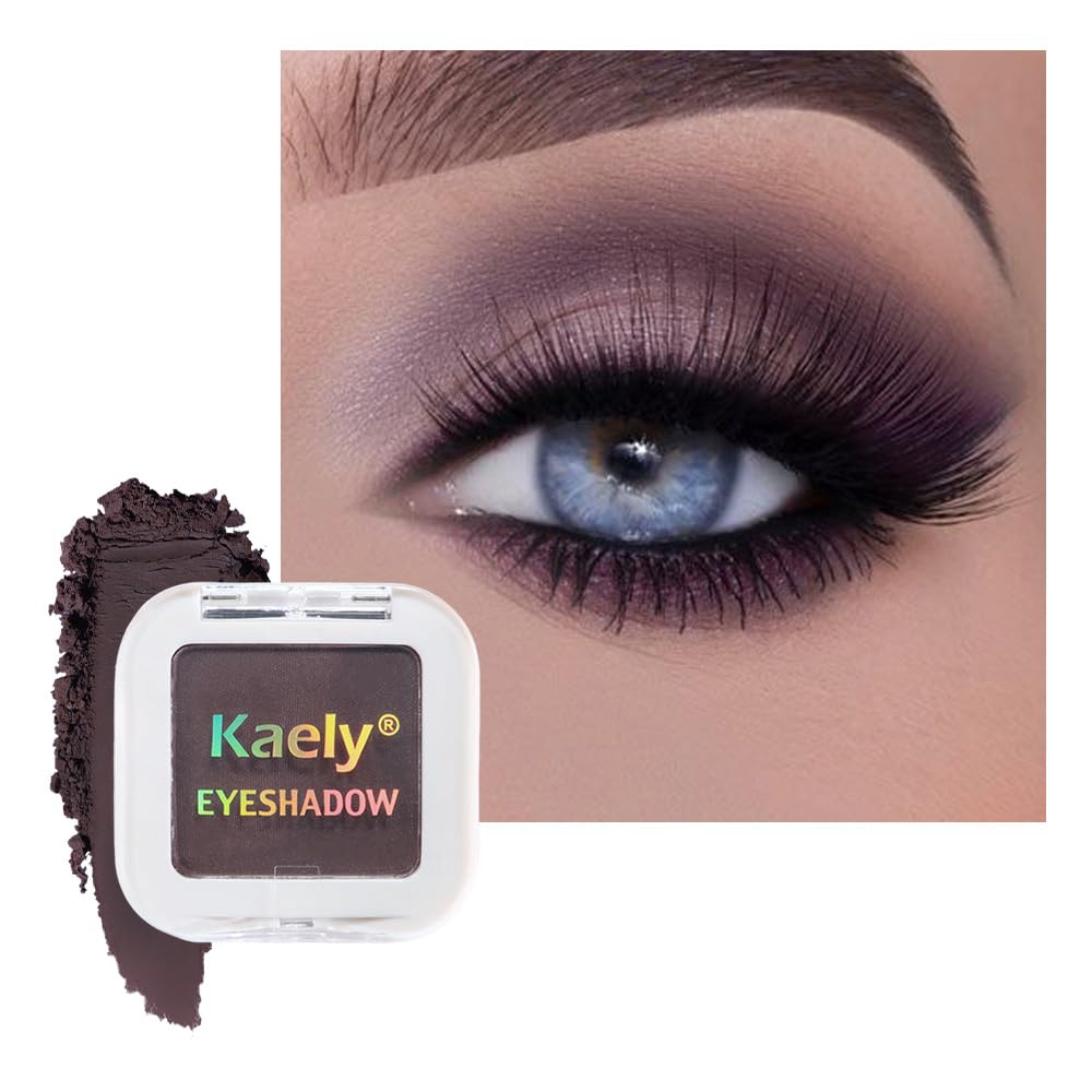 Kaely ombre prune fumé, application simple et pigmentation prête à l'emploi.