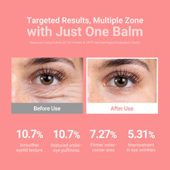 KAHI Wrinkle Bounce Multi Balm Stick – texture crème légère pour lèvres hydratées et protégées.