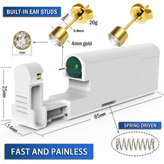 Kit piercing oreille jetable hygiène, sécurité adaptée pour débutants et pros.