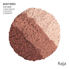 Kaja Trio brun sable, teinte polyvalente pour des regards naturels faciles.