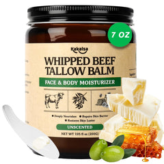 Kakalsa baume graisse boeuf visage — hydratation en profondeur sans film gras