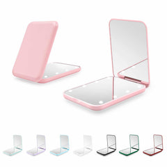 Miroir de poche Kakuje LED: grossissement 1x et 3x pour détails nets en déplacement