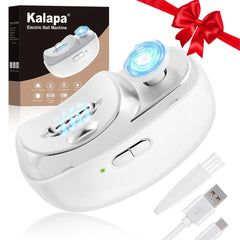 Kalapa coupe-ongles électrique avec polissage, pratique pour tous les âges.